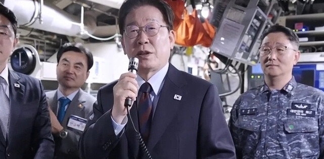 李대통령 "전작권 회복·핵잠 도입으로 자주국방·첨단국방 동시 추진"